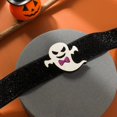 thumbnail image 6 of 1 Pcs Halloween Choker Necklace Pumpkin Necklace for Women Bat Necklace Halloween Black Necklace for Halloween, 6 of 14