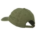 thumbnail image 3 of Jewish Star of David Embroidered Washed Cap - Olive OSFM, 3 of 5