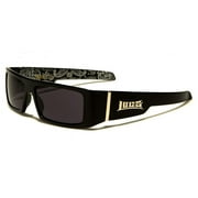 Locs 9058 Black w/ SILVER BANDANA Sunglasses Gangster Shades