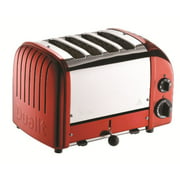 Dualit 4 Slice Classic Toaster Apple Candy Red
