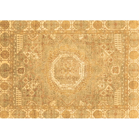 Ahgly Company Indoor Rectangle Oriental Brown Traditional Area Rugs, 2' x 4'