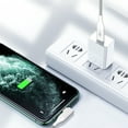 thumbnail image 6 of Auto Drive LXMF026 6 ft 90° USB-C to Lightning Cable Single Piece, White, 6 of 8