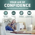 thumbnail image 2 of GermGuardian AirSafe 1080 Sq. ft. Intelligent Air Purifier, HEPA Pure Filter, White, AP3151W, 2 of 12