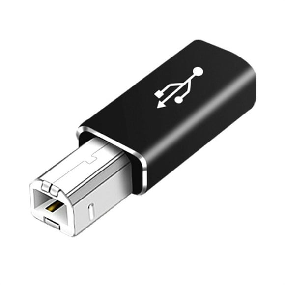 asddcavvf USB Type C To Type B Adapter for Printer Scanner Converter USB C Female To USB B Male for