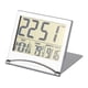 thumbnail image 5 of Reloj despertador digital,Reloj despertador digital Pantalla Calendario Mes,Fecha Semana Hora electrónico Reloj plegable delgado,Reloj de mesa de escritorio Temporizador Temperatura, 5 of 8