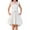 White, variant on Xmyrz Dresses For Teens Girls Vacation Dresses Baggy Walking Fitted A-Line Belt Sleeveless Casual Dresses Going Out Dresses Cute Dresses