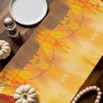 thumbnail image 2 of Fall Mushroom Table Runner, Autumn Thanksgiving Kitchen Dining Table Decoration for Home Party Decor 13x108 Inches, 2 of 9