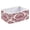 Red Damask pattern, variant on Fabric Storage Bins Foldable Cube For Home Organization Baskets Red Damask Pattern