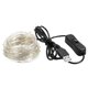 thumbnail image 1 of Luminaria LED de hadas con cable de cobre y control independiente, 10 metros con 100 luces, color blanco cálido, voltaje 5V, material: alambre plateado., 1 of 6