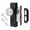 Oil Rubbed Bronze, variant on Zinkitool Vintage Mortise Lock Set with Crystal Glass Knobs, Oil Rubbed Bronze Interior Door Hardware, Fits 1-3/8" to 1-3/4" Doors