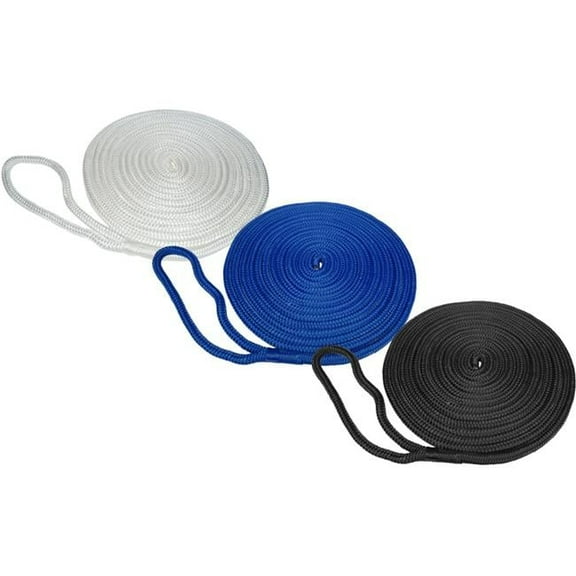 11329 0.37 x 25 in. Double Premium Dock Lines