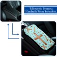 thumbnail image 5 of Easter Soft Comfortable Furry Printed 12.5x8.2 Inch Armrest Pad Cover Accessories, 5 of 6