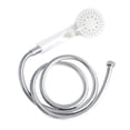 thumbnail image 2 of 1.5M Stainless Steel Shower Replacement Hose - Flexible, Corrosion-Resistant, Universal Fit For Bathroom Showers, Handheld Showerheads - For Home, Hotel, Gym Bathing Use, 2 of 3
