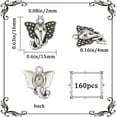 thumbnail image 2 of 1Box 160Pcs Silver Elephant Charm Small Head Vintage Animal Charms Bulk Tibetan Style Alloy Retro Lucky Charm for Jewelry Making Charms Supplies DIY Necklace Bracelet Earrings Crafts Adult, 2 of 6