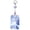 Blue, variant on Xeyise ID Badge Holder with Retractable Reel Exquisite Pattern Easy to Use Vertical Name Key Card Holder Case