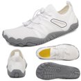 thumbnail image 1 of Zapatos Playa Descalzos Unisex Sin Deslizamiento para Acuáticos (41) Blanco, 1 of 9