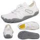 thumbnail image 1 of Zapatos Playa Descalzos Unisex Sin Deslizamiento para Acuáticos (37) Blanco, 1 of 9
