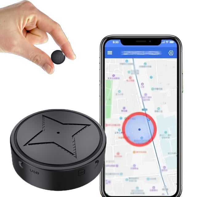 Rastreador GPS Mini Localizador Magnético para Vehículos