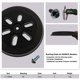 thumbnail image 4 of 150mm Sanding Disc Compatible with Bosch GEX 150, GEX 150 AC, GEX 150 Turbo Sander - Abrasive Pad, 4 of 5