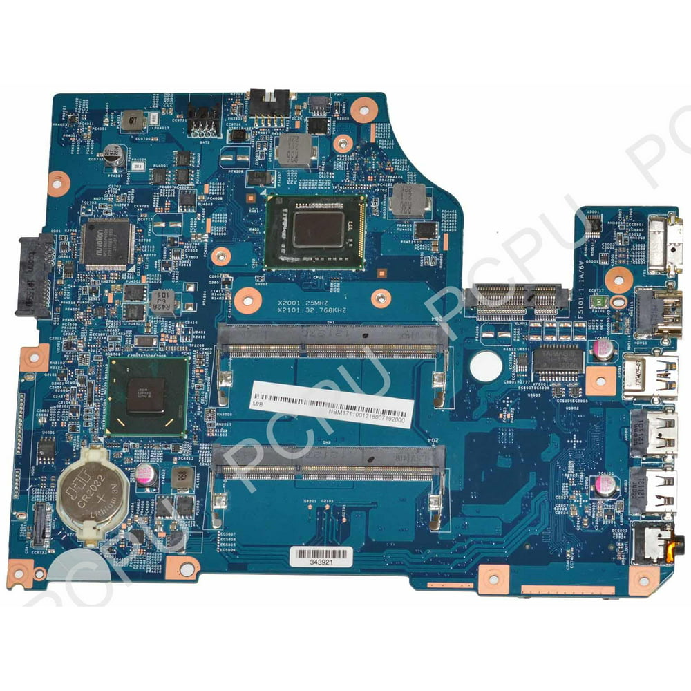 NB.M1711.001 Acer Aspire V5-531 Laptop Motherboard w/ Intel Pentium
