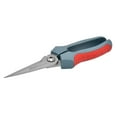 thumbnail image 6 of Clauss 8" Titanium Bonded Straight Micro-Serrated Snip, Hand Tool Pliers, Red and Gray, 6 of 8