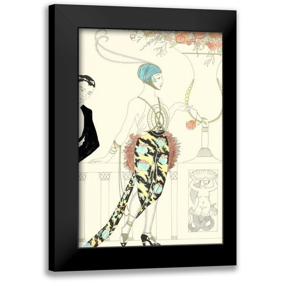 Unknown 11x14 Black Modern Framed Museum Art Print Titled - Arte Deco Fashion II