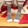 thumbnail image 4 of Women's 1 Pair Super Soft Cute Fuzzy Cozy Warm Christmas Xmas Indoor Outdoor Cabin Crew Home Socks, Polar Bear, 4 of 6