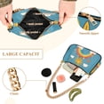 thumbnail image 2 of FORMRS Womens Shoulder Bag with Chain Strap Clutch Purse Cute Tote Handbag, Rainbow with Stars, 2 of 7
