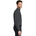 thumbnail image 2 of Port Authority Men's Long Sleeve Interlock Knit Mock Turtleneck - K321, 2 of 3