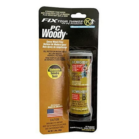 PC Products PC-Woody Wood Repair Epoxy Paste, Two-Part 1.5 oz...