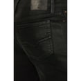 thumbnail image 4 of Moonshine Spirit Men's Venom Wash Decker Slim Straight Stretch Denim Jeans - MSHO24J2-BLK 34W x 34L  US, 4 of 4