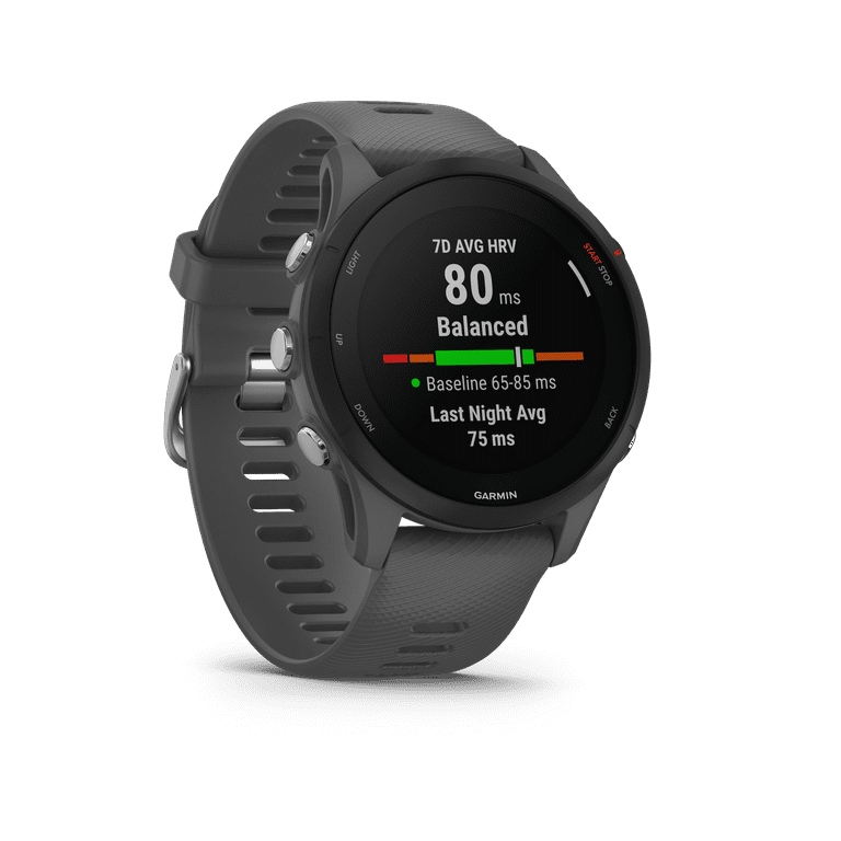 Garmin Forerunner 255 Music Multisport GPS Smartwatch, Slate Garmin Forerunner 255 Music Multisport GPS Smartwatch, Slate