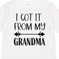 thumbnail image 4 of Inktastic I Got It From My Grandma Boys or Girls Long Sleeve Toddler T-Shirt, 4 of 5