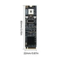 thumbnail image 5 of PH6603 NVME To Type E Converter Card Fast Speed With Cooling For Desktop Laptop NAS Compatibility, 5 of 8