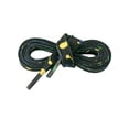 thumbnail image 2 of Colored Printed Flat Shoelaces Splashing Ink Shoe Laces for Sneakers 2 Pairs Black-Green Yellow Blue 120cm/47.24", 2 of 4