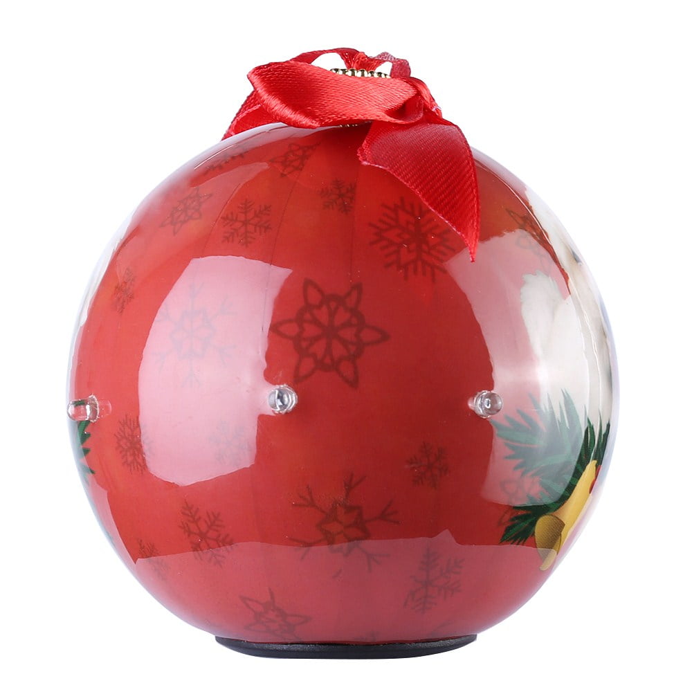 Dog Collection Twinkling Lights Christmas Ball Indoor Decorative Ornament