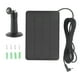 thumbnail image 2 of Cargador De Panel Solar Portátil De 10 W, Para Batería De Cámara Con Foco De Anillo Y Batería De Cámara Con IP65 Resistente A La Intemperie, Soporte Giratorio De 360, Cable, 2 of 7