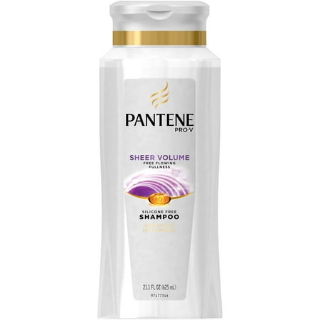 Pantene Pro-V Sheer Volume Silicone Free Shampoo, 21.1 fl oz