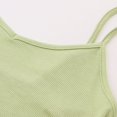 thumbnail image 6 of Hfolob Womens Tank Tops Slim Fit Ribbed Sleeveless Solid Color Racerback V Neck Adjustable Buckle Strap Knit Tee Shirts, 6 of 9