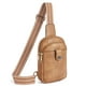 thumbnail image 1 of Bolso bandolera BOSTANTEN 2025 de piel tipo bandolera para mujer, color camel, 1 of 8