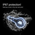 thumbnail image 5 of Rirozkan Bluetooth Motorcycle Helmet Speakers, Waterproof Wireless Intercom Systems with Microphone, Long Talk Time Noise Cancelling Headset for Passenger Communication, 5 of 7