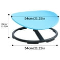 thumbnail image 3 of Plenkra Kids Swivel Chair - Sensory Spinning Egg Shape Chair for Autistic Kids,Carousel Spin Chair to Improve Body Coordination & Focus,Fun Ergonomic Sit and Spin Toys, 3 of 9