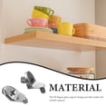 thumbnail image 2 of FUTUREORYY 10pcs Shelf Support for Wood Shelving Thick Alloy Design, 2 of 5