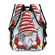 thumbnail image 4 of Disketp Funny Christmas Gnome Mochila Estampada para Hombre y Mujer – Mochila Ligera Clásica con Múltiples Bolsillos para Universidad, Trabajo y Viajes-One Size, 4 of 5