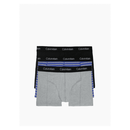 Calvin Klein Men's NP2167O914 Cotton Stretch 3-Pack Trunk Size S