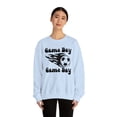 thumbnail image 3 of Womens Adult Soccer Game Day Crewneck Sweatshirt, Soccer Mom Game Day Top, 3 of 7