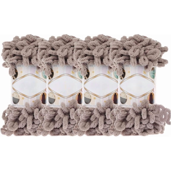 4 Pack Baby Big Loop Blanket Yarn 100% Micropolyester Soft Yarn 400gr 39.3 yds