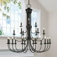 thumbnail image 3 of Livex Lighting - Estate - 21 Light Extra Large Chandelier-44 Inches Tall and 42, 3 of 14