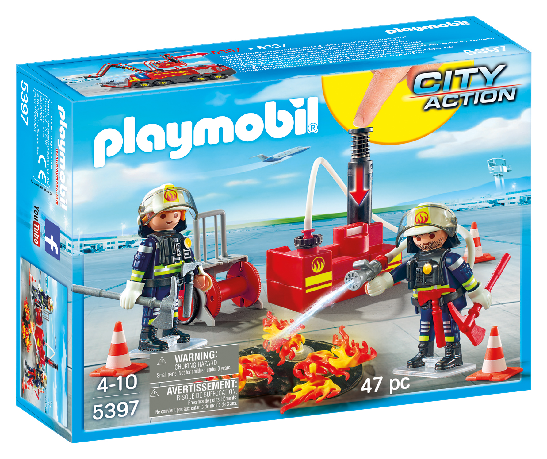 PLAYMOBIL Firefighting Operation with Water Pump - image 5 of 5
