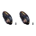 thumbnail image 2 of Bearachild Pro Gamer Gaming Mouse 8D 3200DPI Ajustable con cable Óptico LED Ratones de computadora Cable USB Ratón silencioso para computadora portátil negro plata 2piezas, 2 of 5